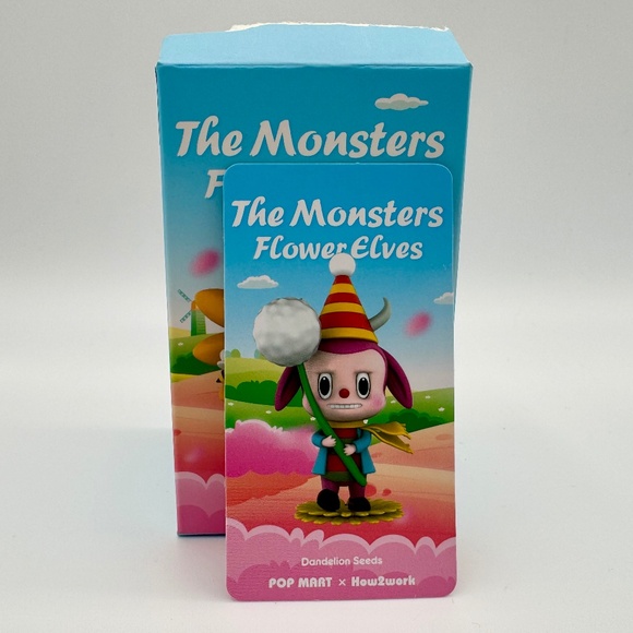 Pop Mart Labubu The Monsters Flower Elves Series Blind Box – Dandelion Seeds - Picture 1 of 5